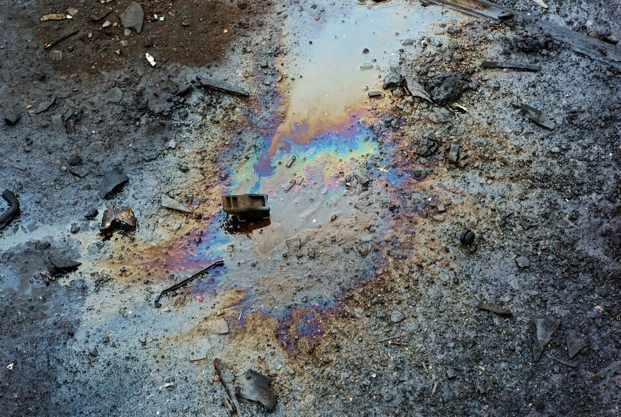 Polluted Oil-Spill